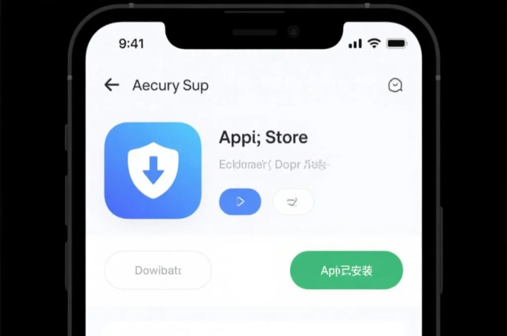 iOS设备App Store下载界面